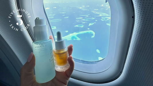 Skincare in aereo: cosa usare prima, durante e dopo un volo
