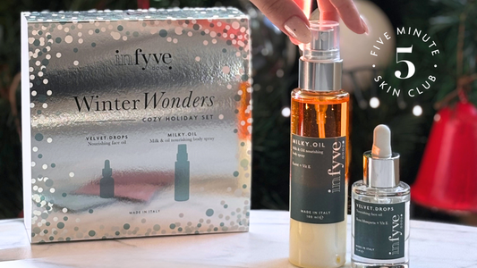 Le idee regalo beauty da non perdere a Natale 2025: i cofanetti natalizi skincare INFYVE