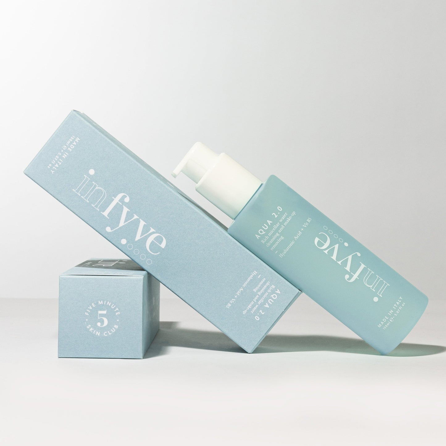 AQUA 2.0 INFYVE – Acqua micellare densa con Acido Ialuronico e Vitamina E