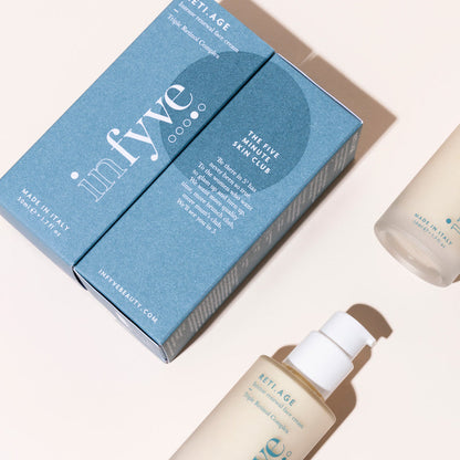 RETI.AGE INFYVE – Packaging crema viso anti-age al retinolo, fronte