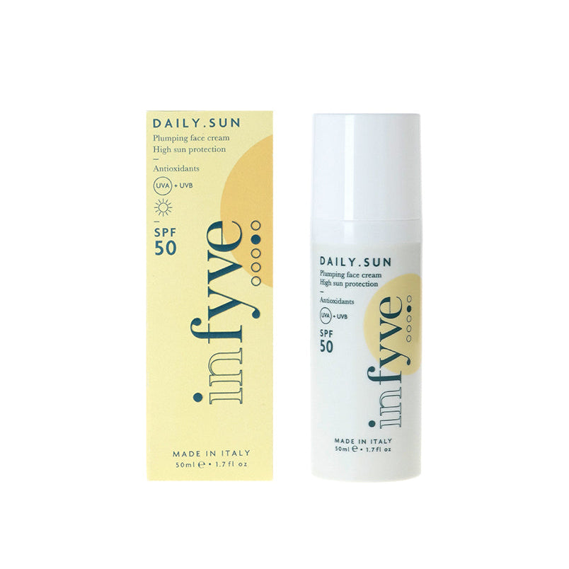 DAILY.SUN SPF50 INFYVE – crema con Burro di Karité e protezione solare
