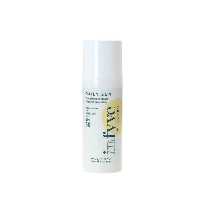 DAILY.SUN SPF50 INFYVE – crema viso idratante senza siliconi, senza conservanti