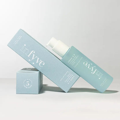 AQUA 2.0 INFYVE applicazione detergente micellare viso