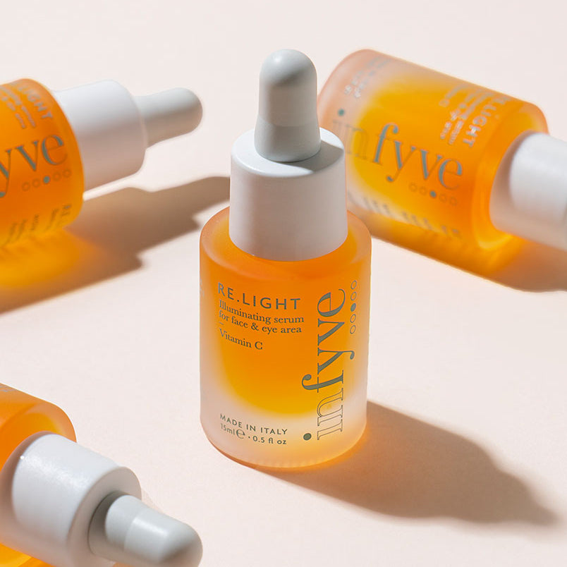 RE.LIGHT Illuminating Serum INFYVE Beauty 15ml – siero viso con Vitamina C per viso e contorno occhi