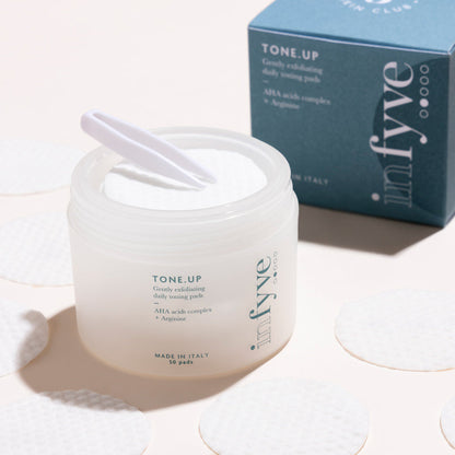 TONE.UP INFYVE 50 dischetti – tonico esfoliante per pelle luminosa e purificata