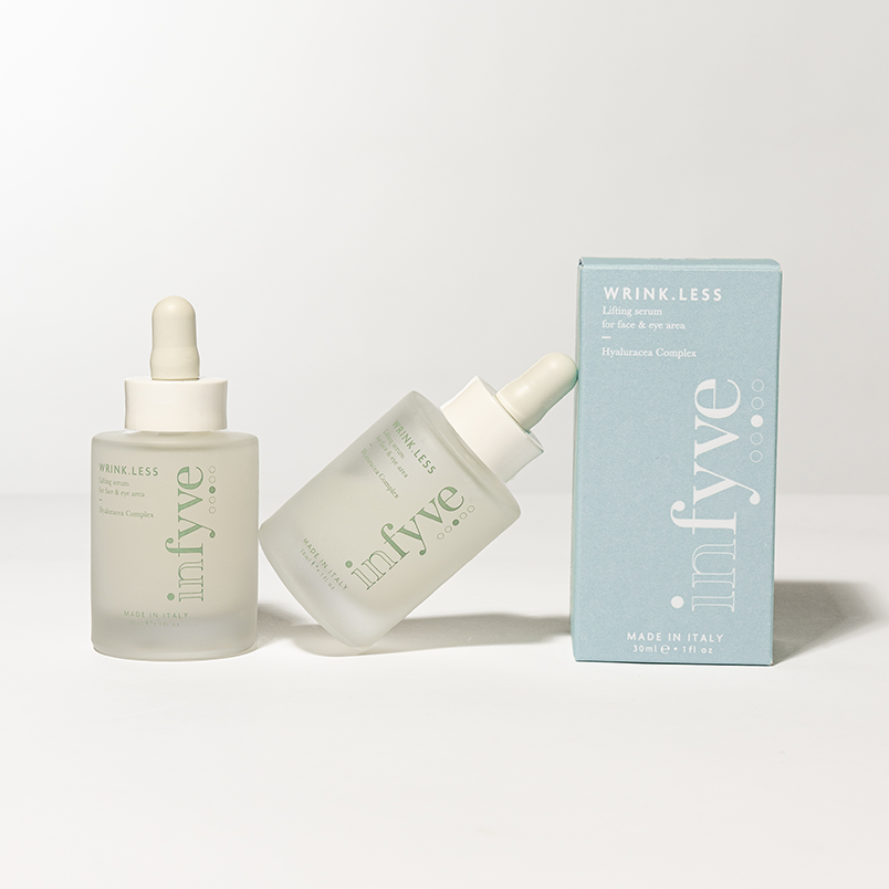 WRINK.LESS INFYVE – siero viso liftante con Acido Ialuronico e Acmella Oleracea 30ml